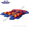 Bote de pescado volador inflable remolcable